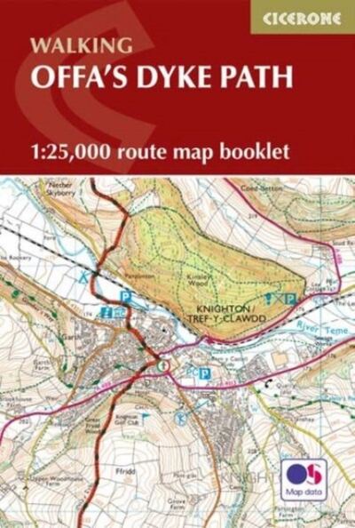 Offa's Dyke Map Booklet : 1:25,000 OS Route Mapping