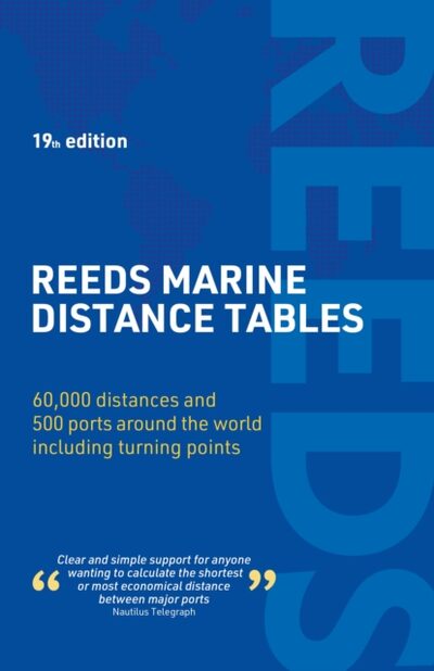 Reeds Marine Distance Tables 19th edition book cover