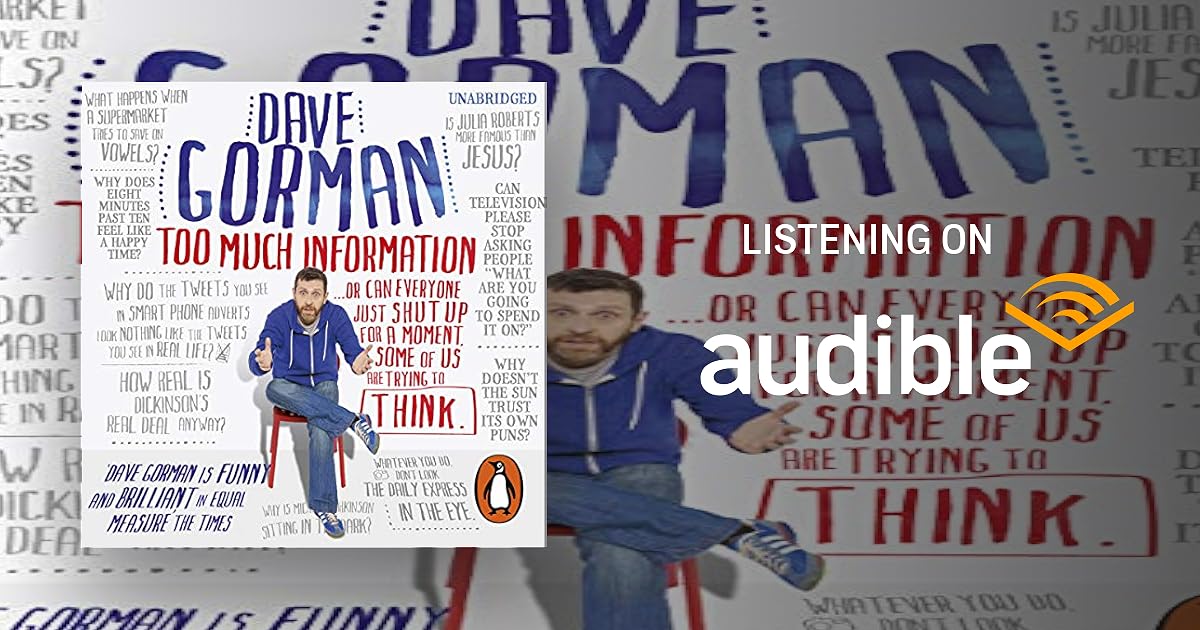 Too Much Information book cover