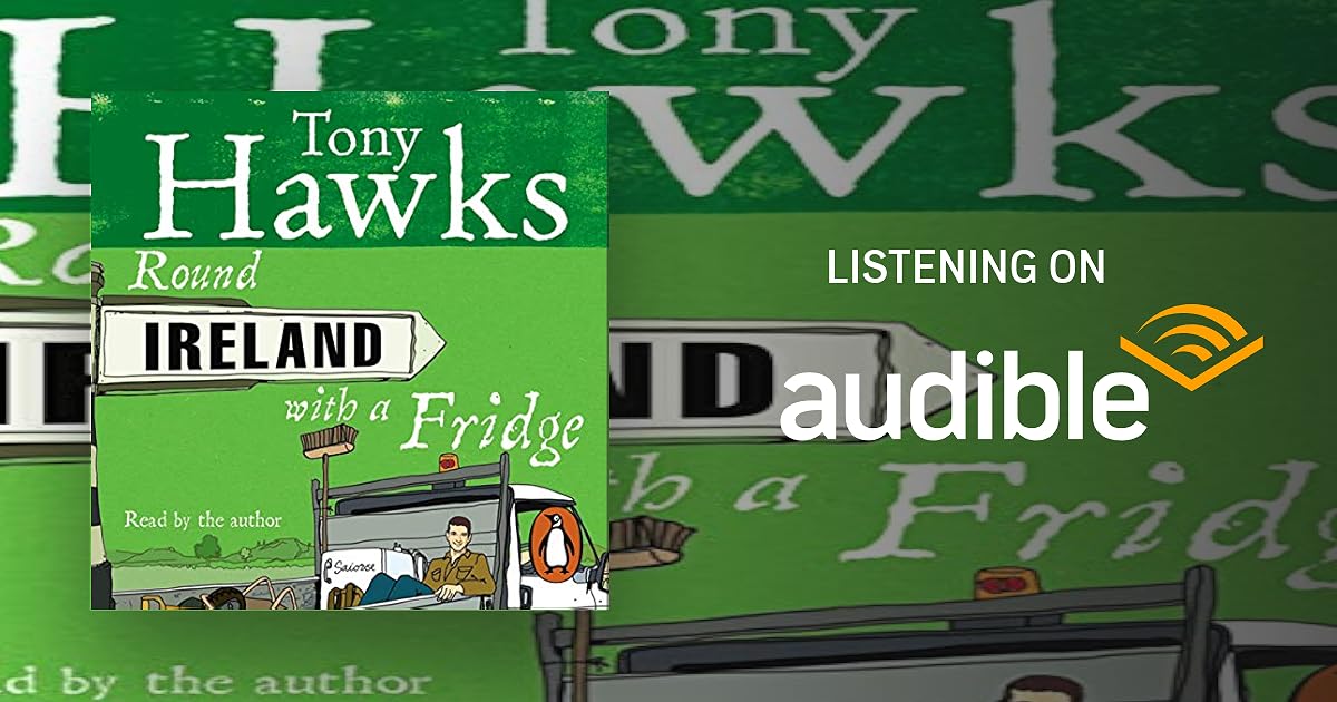 Round Ireland with a Fridge audiobook cover