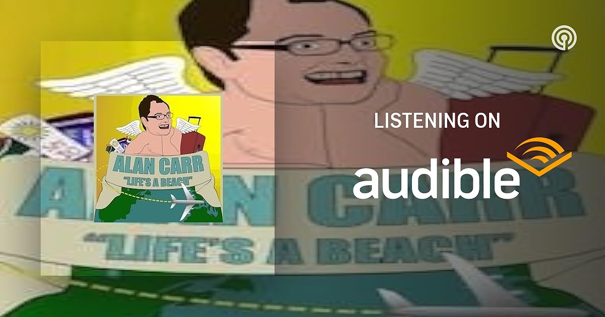 Alan Carr's 'Life's a Beach' book cover