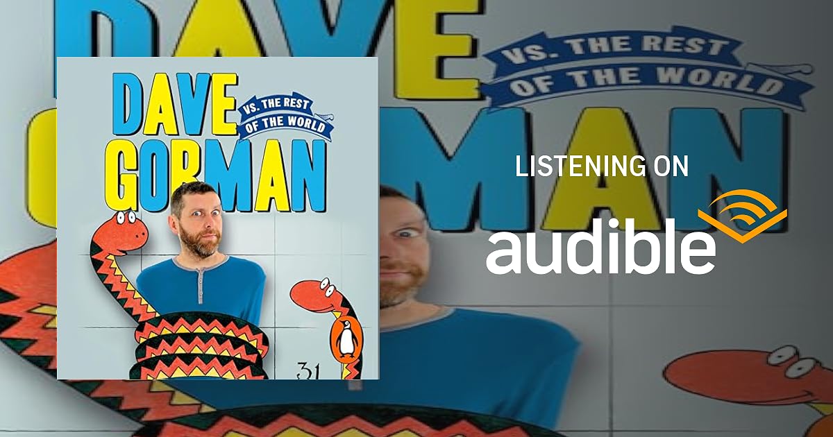 Dave Gorman Vs The Rest of the World audiobook cover