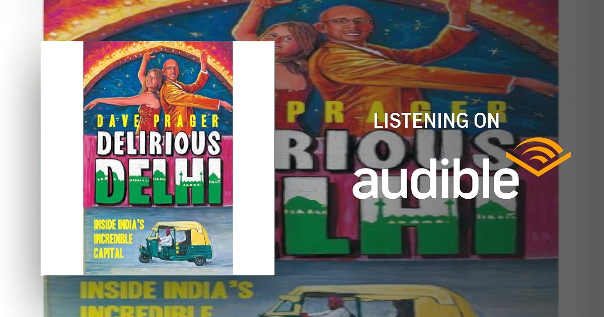 Delirious Delhi book cover