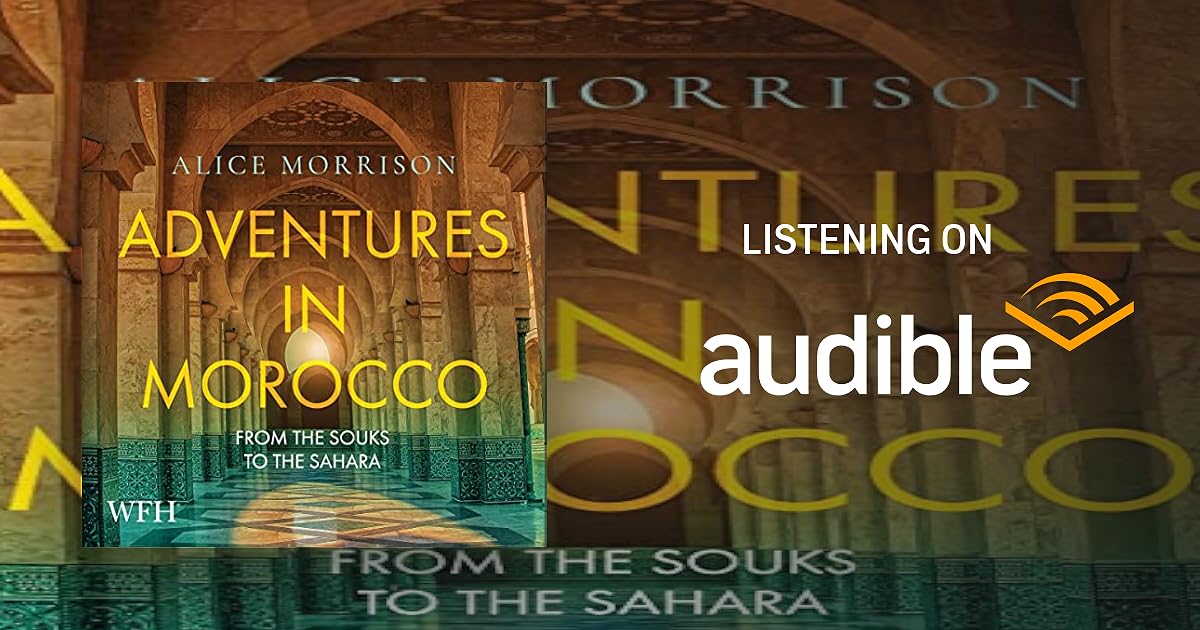 Adventures in Morocco audiobook cover