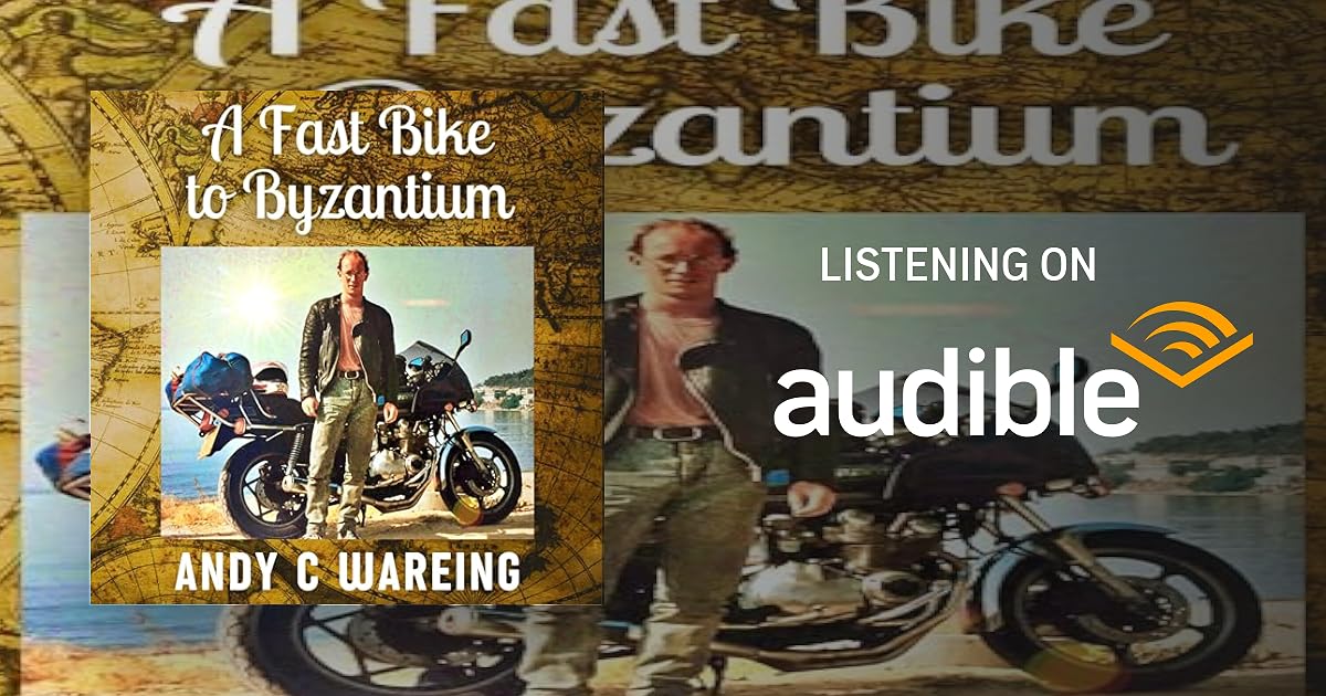 A Fast Bike to Byzantium audiobook cover