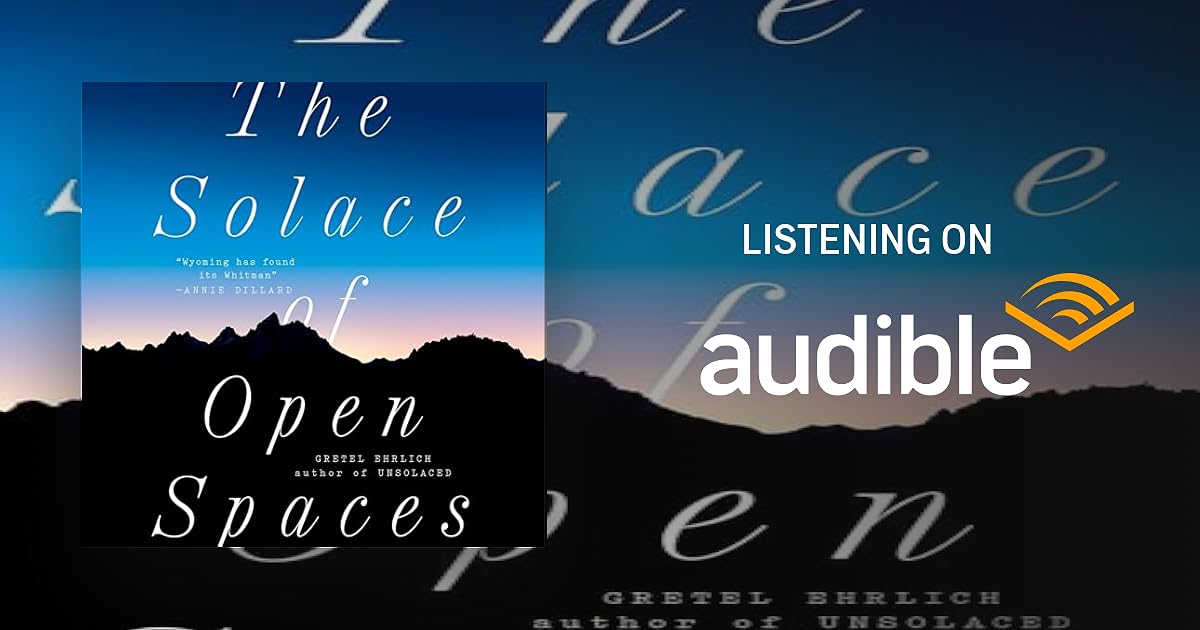 The Solace of Open Spaces book cover