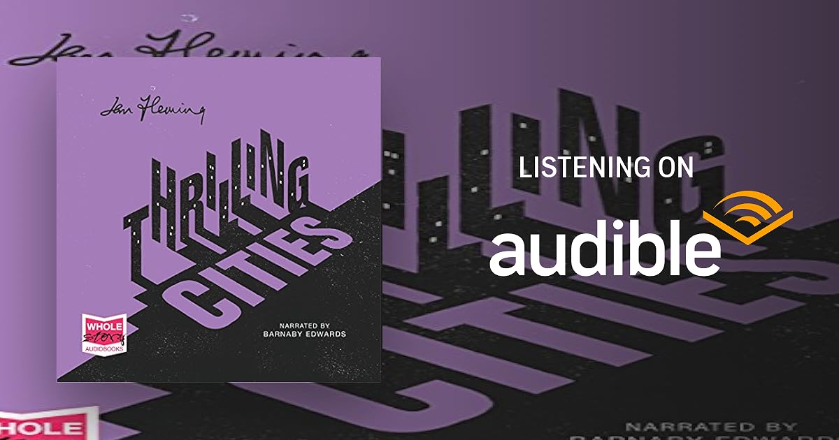 Thrilling Cities book cover