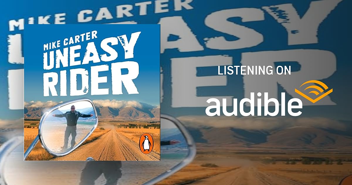Uneasy Rider audiobook cover