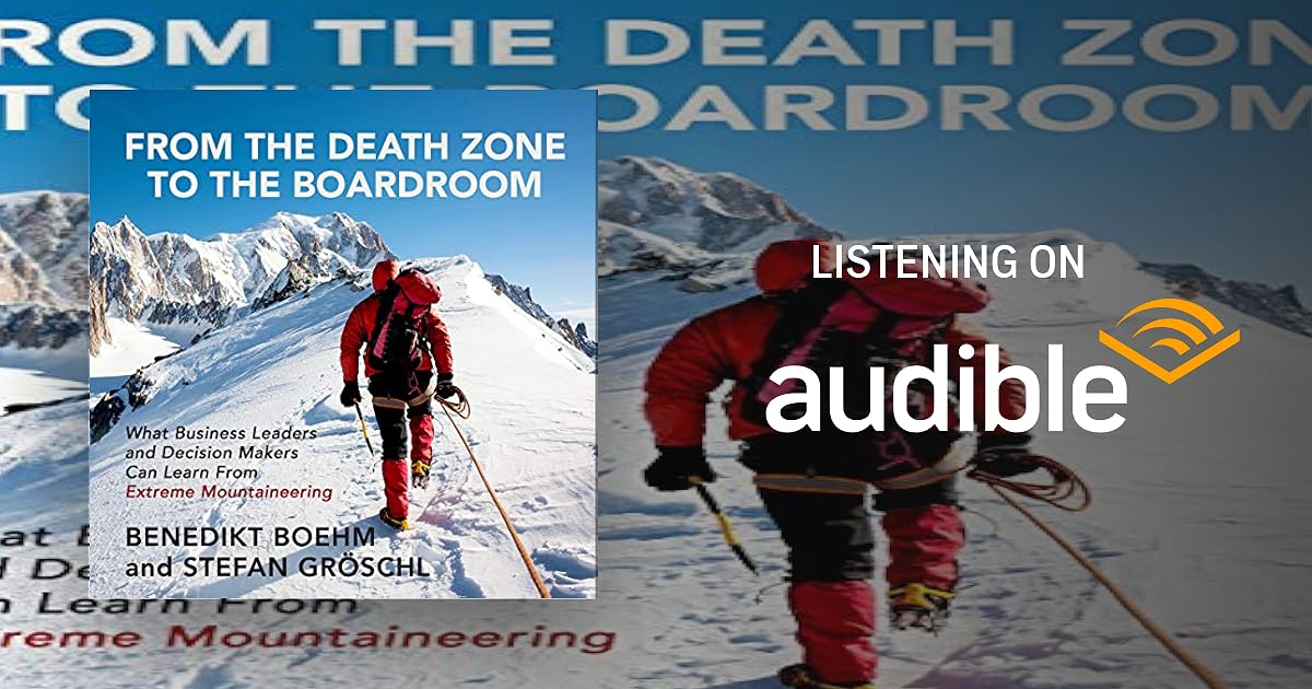 From the Death Zone to the Boardroom book cover
