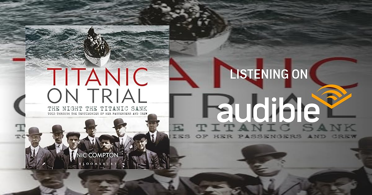 Titanic on Trial audiobook cover
