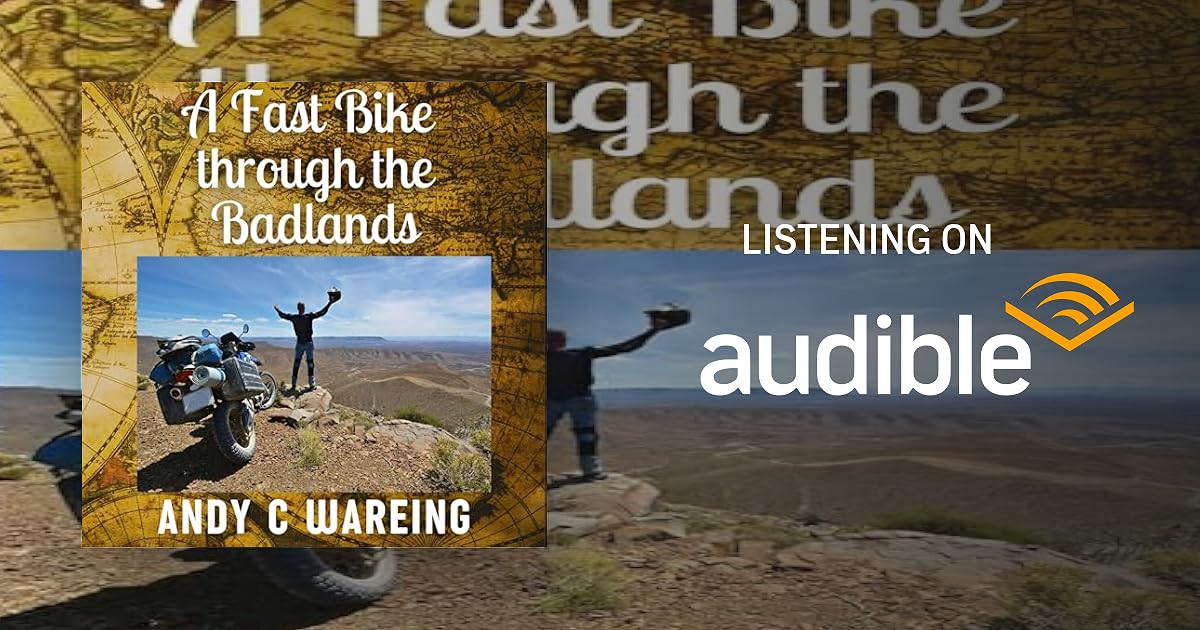A Fast Bike Through the Badlands audiobook cover