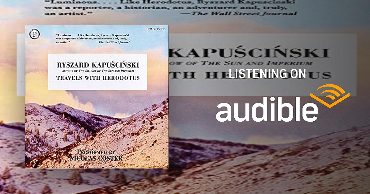 Travels with Herodotus book cover