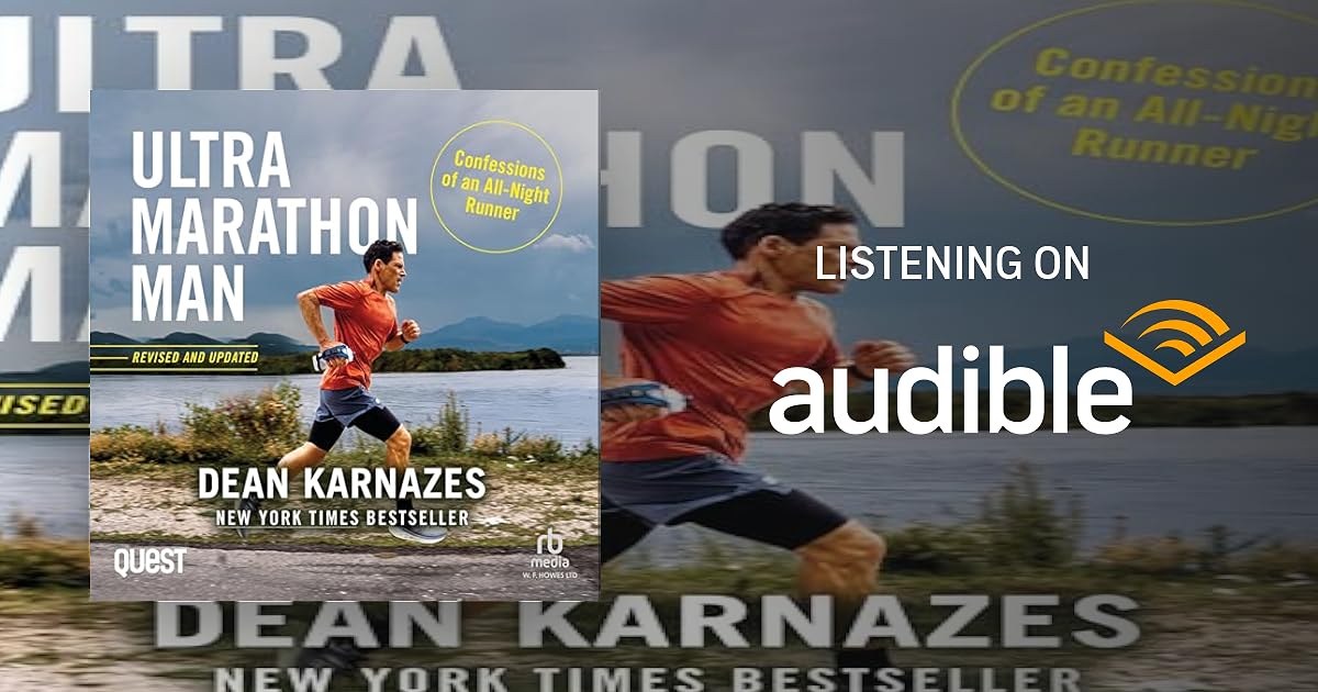 Ultramarathon Man audiobook cover