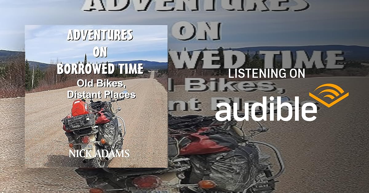 Adventures on Borrowed Time audiobook cover