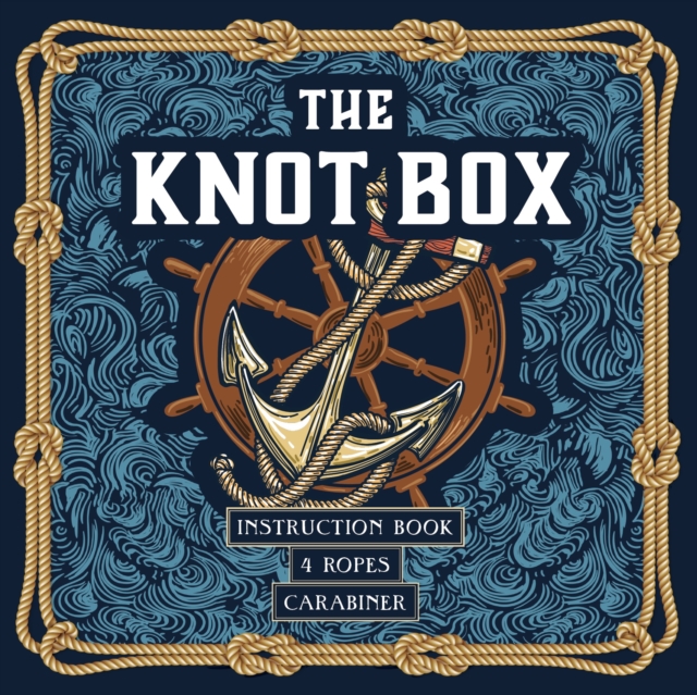 The Knot Box : Instruction Book, 4 Ropes, Carabiner