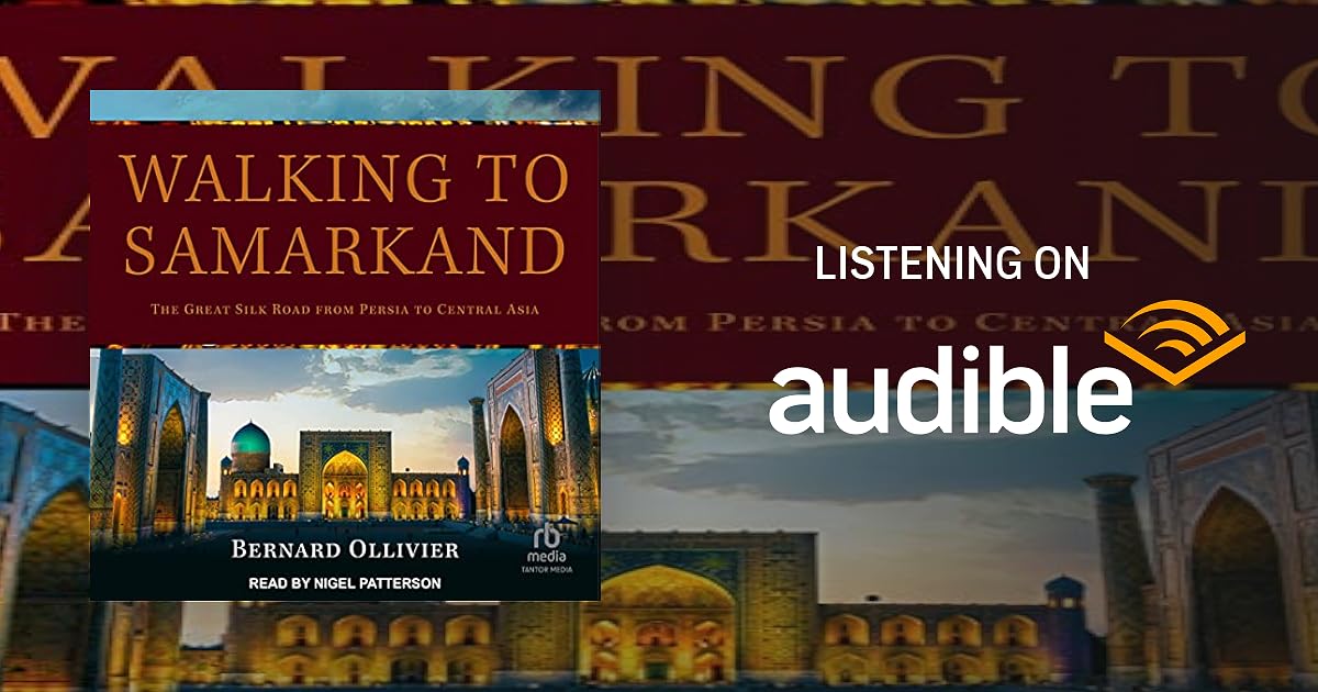 Walking to Samarkand audiobook cover