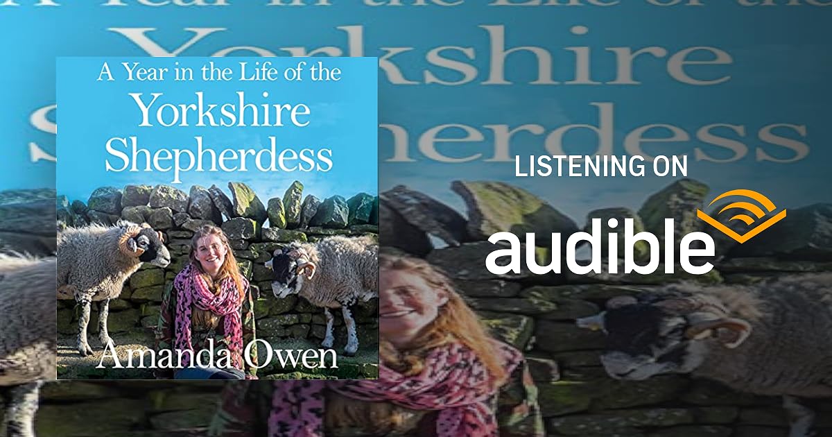 A Year in the Life of the Yorkshire Shepherdess audiobook cover