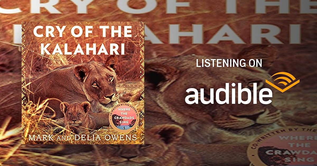 Cry of the Kalahari book cover