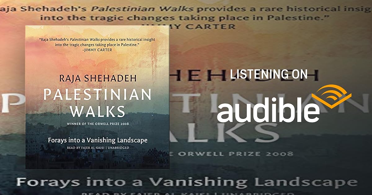 Palestinian Walks audiobook cover