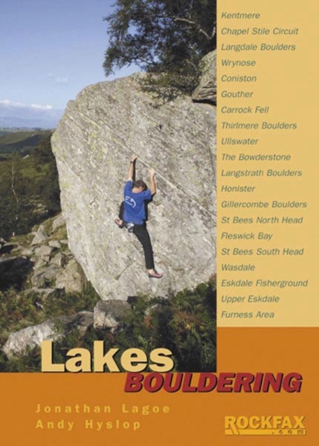 Lakes Bouldering : Rockfax Climbing Guide book cover